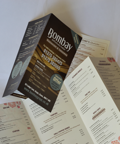 Takeaway menus