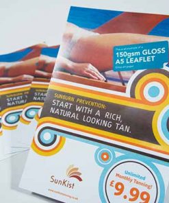 150gsm Gloss A5 Leaflet