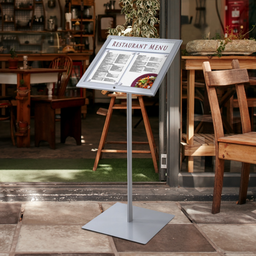 Menu Stand LED Illuminated